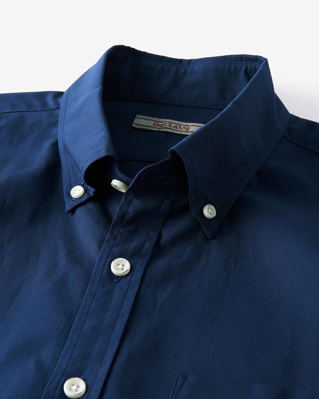 ブロックパターンシャツ/長袖/DoCLASSE