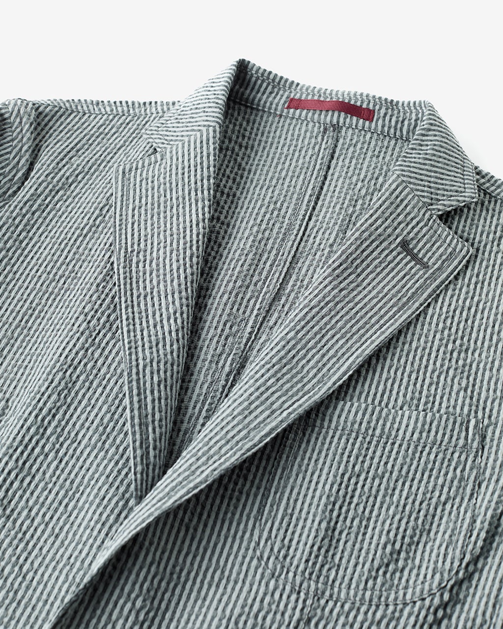 ストレッチサッカージャケット/スリム/40代50代からのメンズ