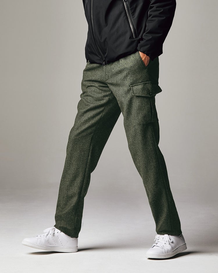 ウールカーゴパンツ 詳細画像 モスグリーン 1