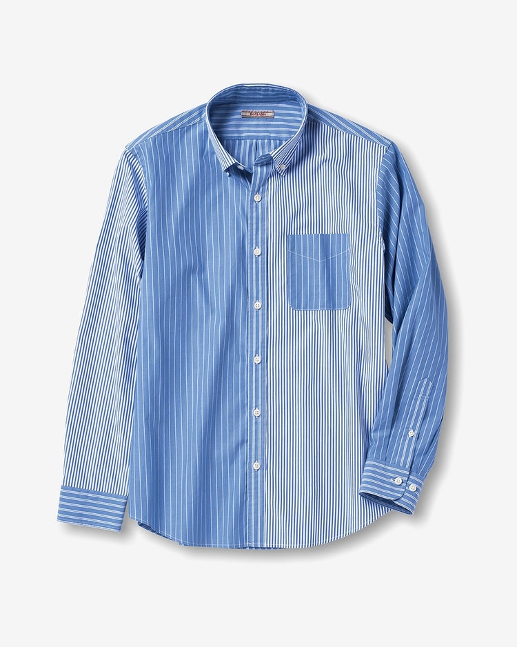 クレイジーパターンシャツ/長袖 詳細画像 ブルー・パターン 1