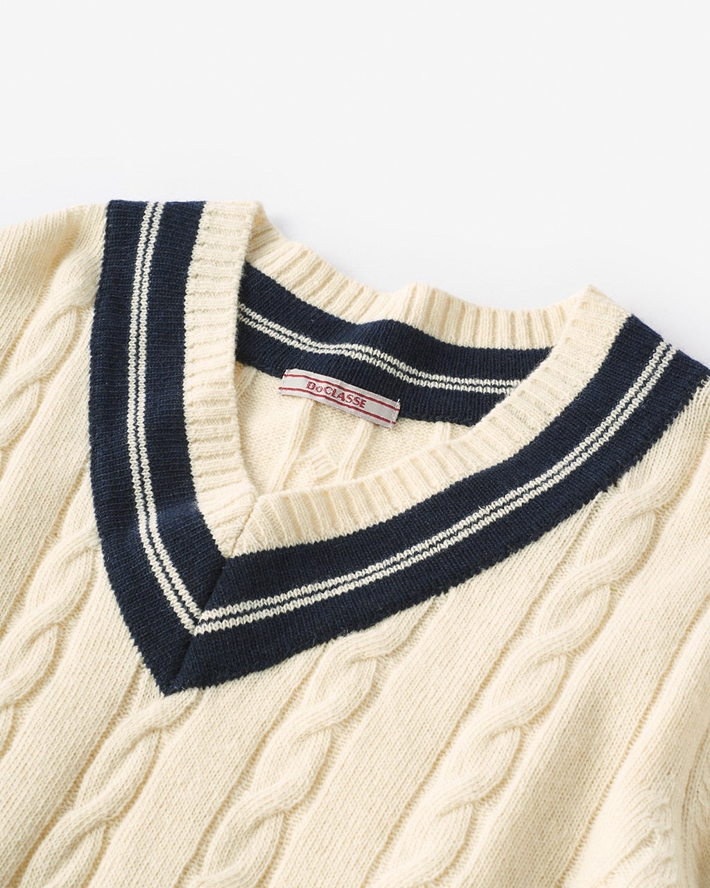 チルデンVネックセーター/DoCLASSE