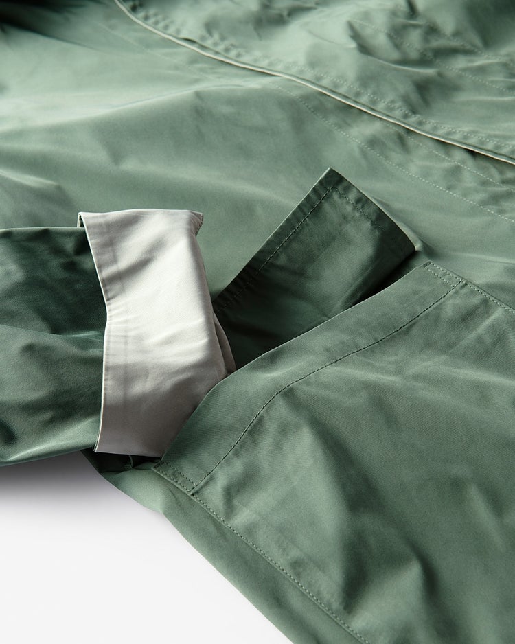 二重織メモリー・ステンカラーコート 詳細画像 カーキ 3