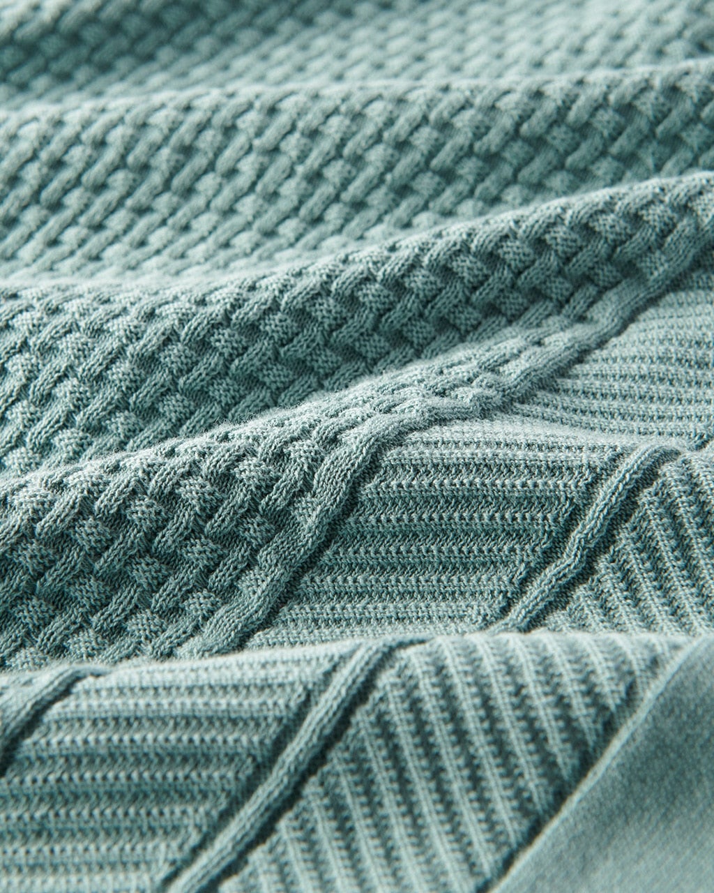 リンクス編みVネックニット/40代50代からのメンズファッション