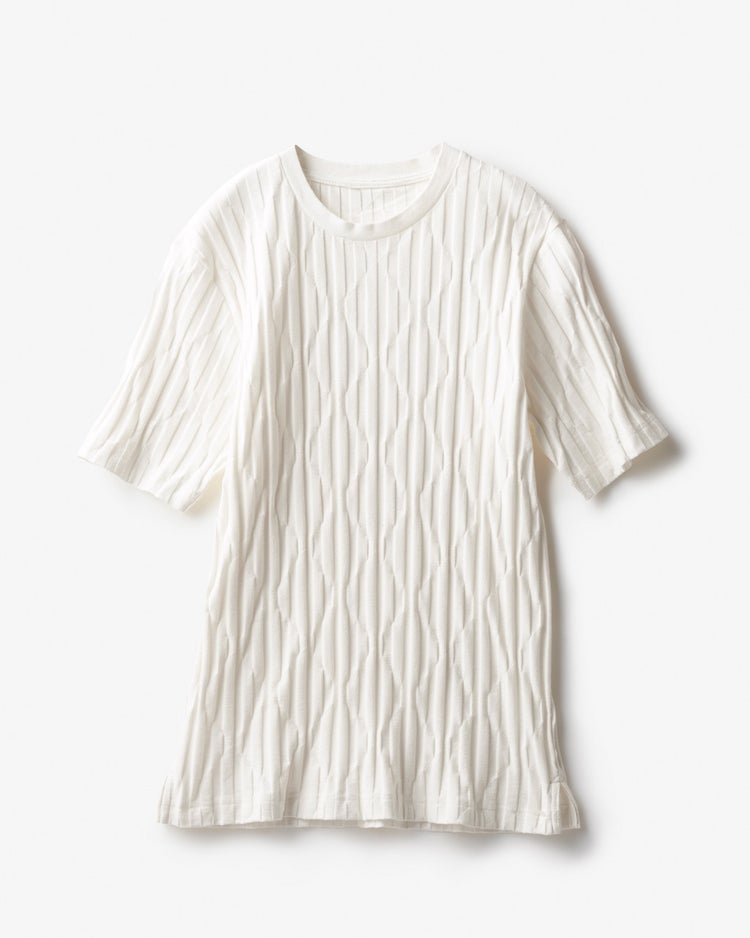 ナノファインダイヤリンクスTシャツ 詳細画像 ホワイト 1