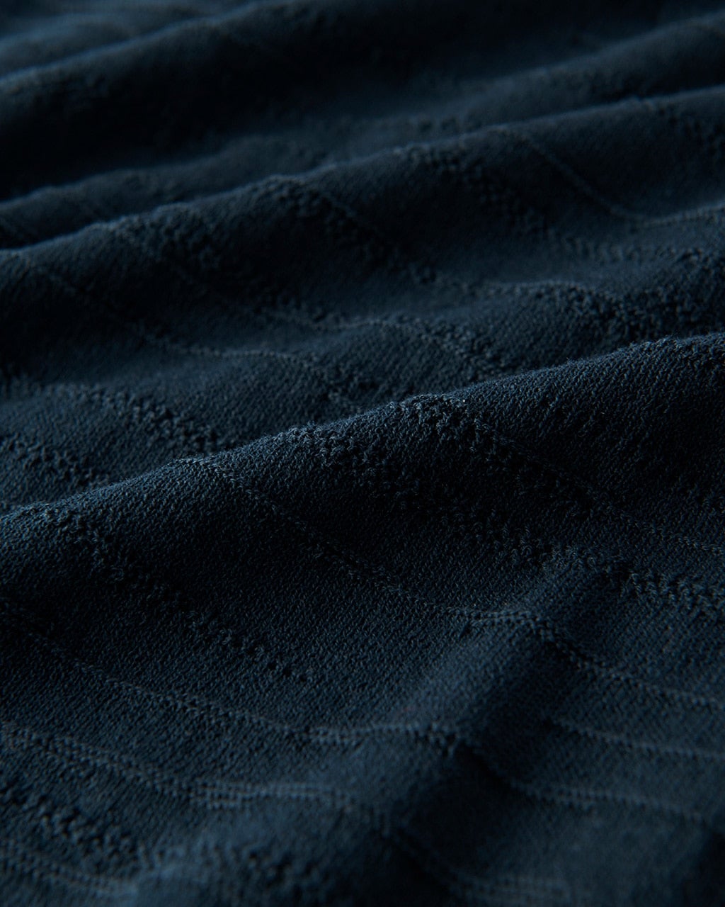 ドライタッチランダムボーダーVネックTシャツ/40代50代からの