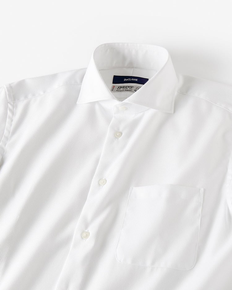 テーラードコットン　ゲッツナーシャツ 詳細画像 ホワイト 2