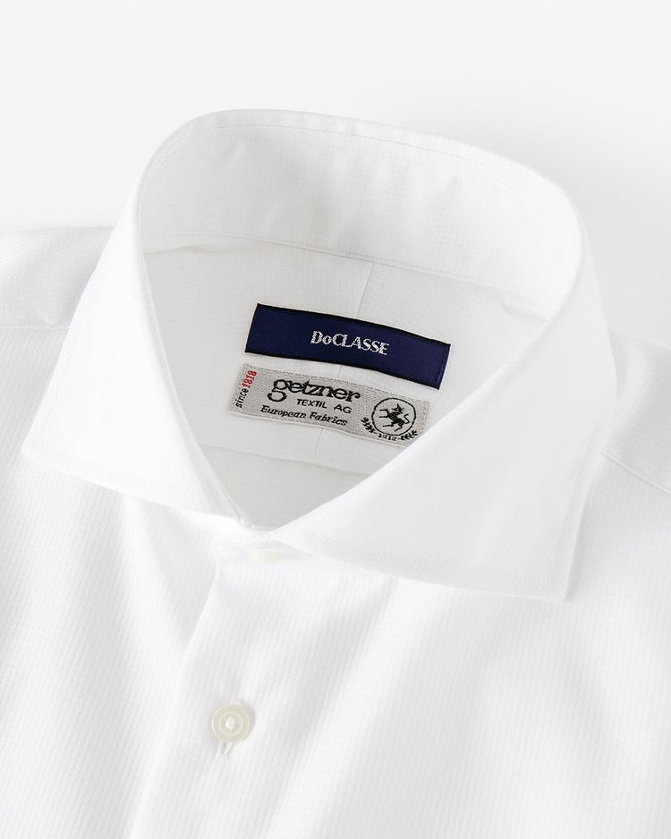 テーラードコットン　ゲッツナーシャツ 詳細画像 ホワイト 3