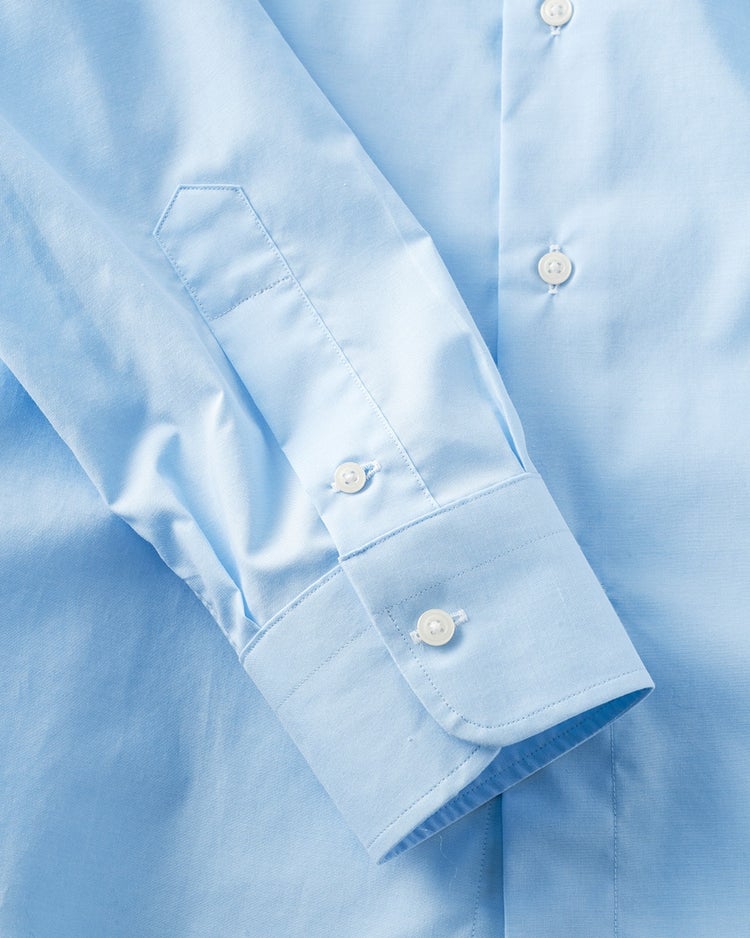 テーラードコットン　ゲッツナーシャツ 詳細画像 アイスブルー 2
