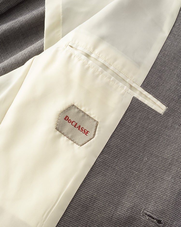 リネンブレンド・ストレッチジャケット 詳細画像 グレー 2