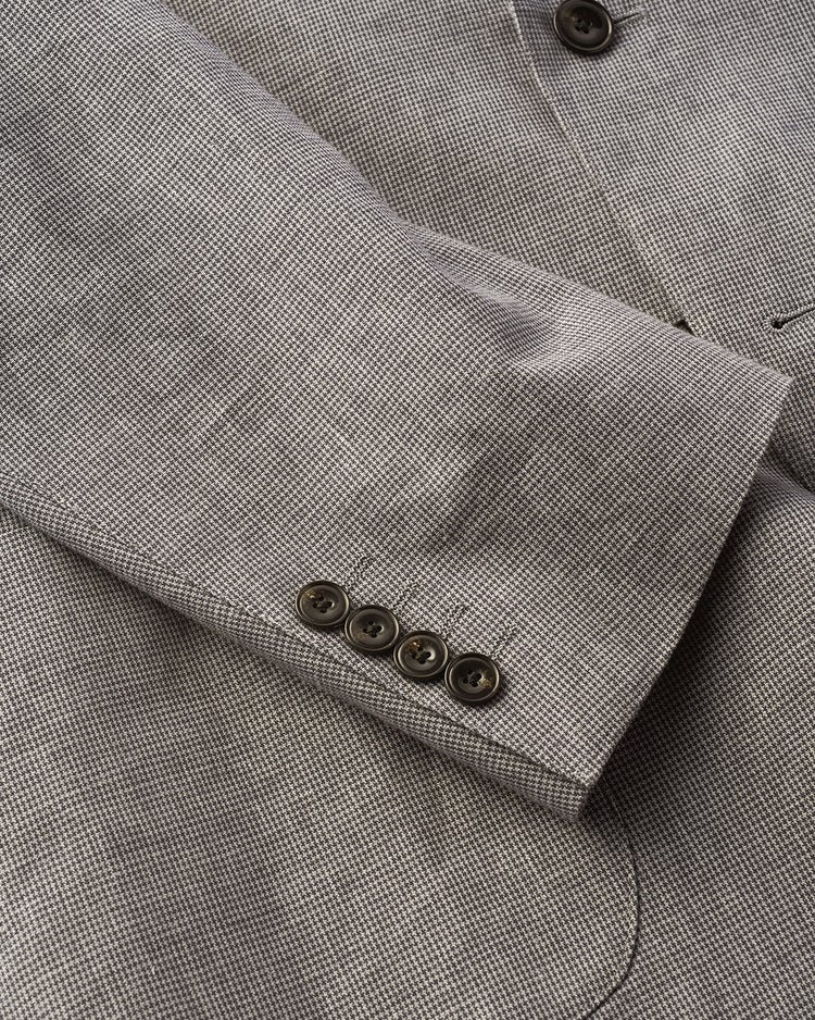 リネンブレンド・ストレッチジャケット 詳細画像 グレー 4