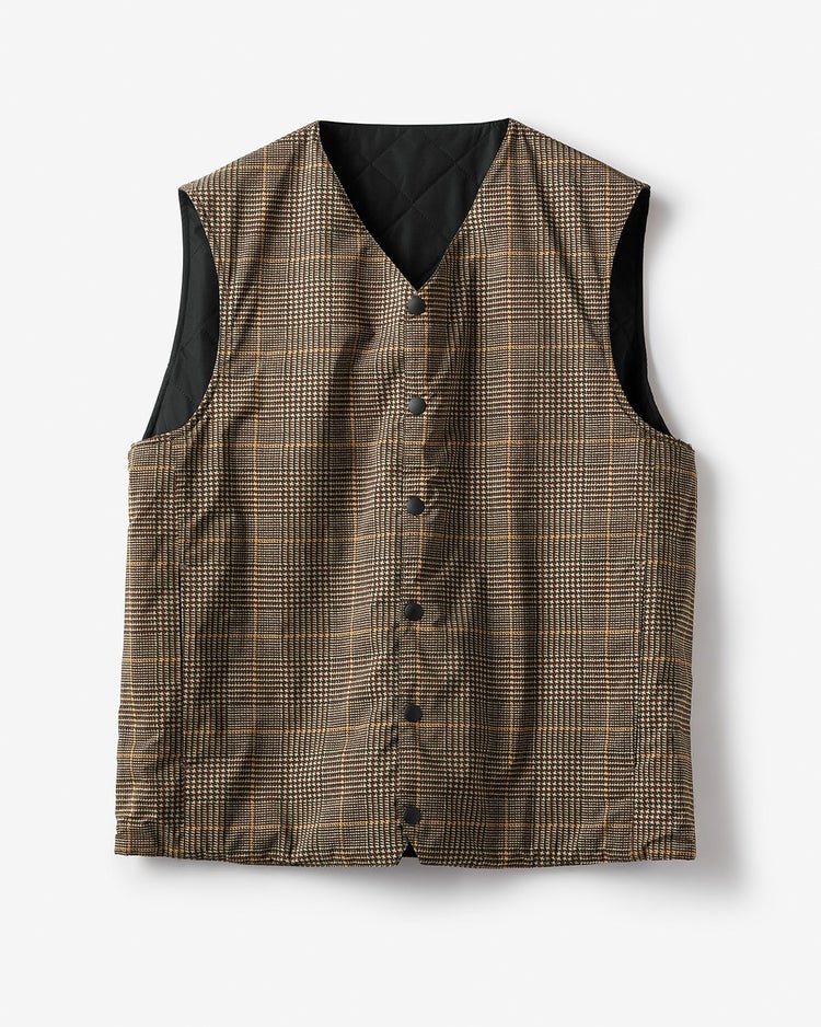 マジカルサーモノーカラーベスト 詳細画像 ブラックパターン 2