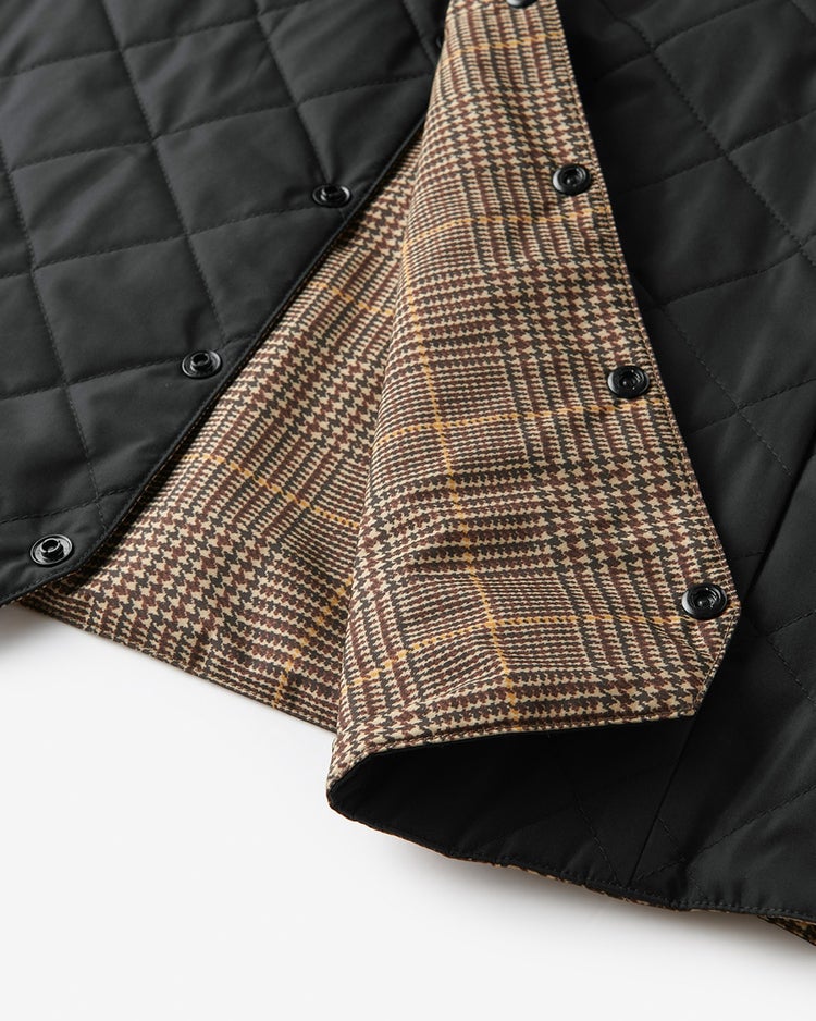 マジカルサーモノーカラーベスト 詳細画像 ブラックパターン 4