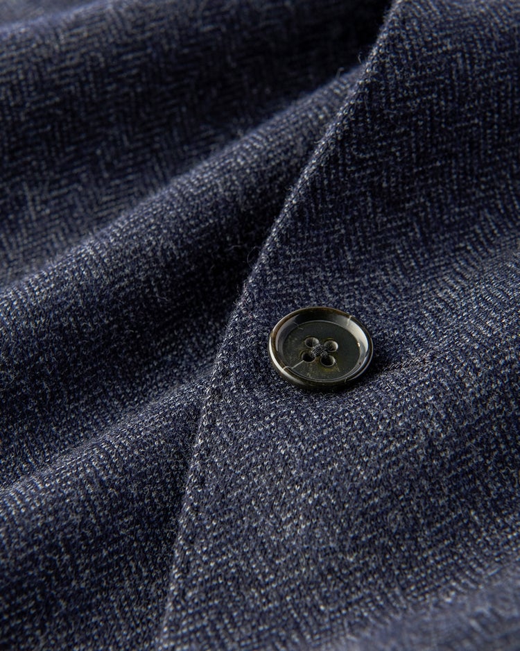 ジャガード編ストレッチジャケット 詳細画像 ネイビーパターン 6