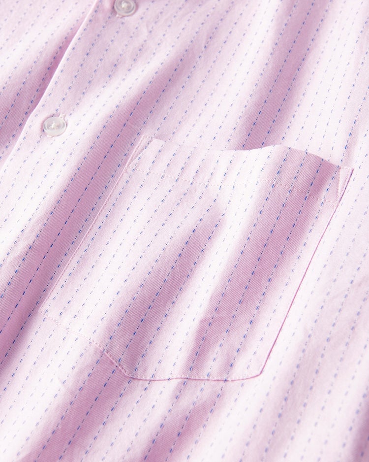 刺子ドビーシャツ 詳細画像 ピンク 2