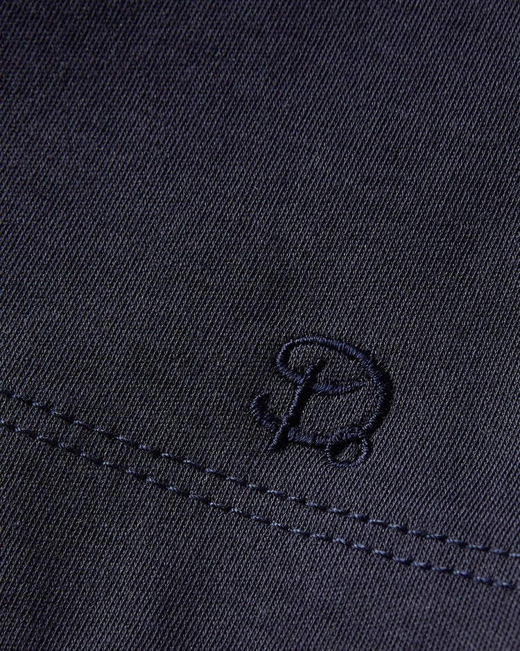 Vネック／半袖・ドゥクラッセTシャツ(メンズ) 詳細画像 ネイビー 2