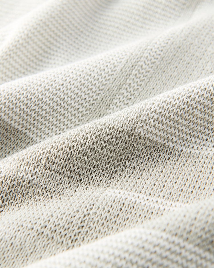 ビッグチェック柄半袖ニット 詳細画像 グレーパターン 3