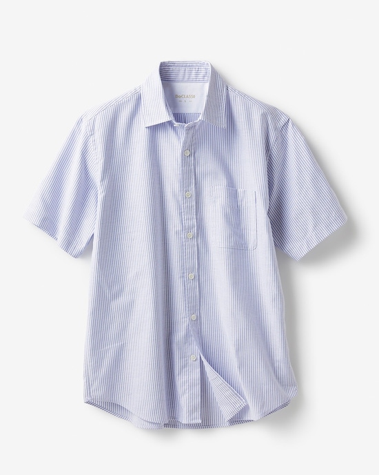 ピュアファイン＋シャツ半袖/レギュラー襟