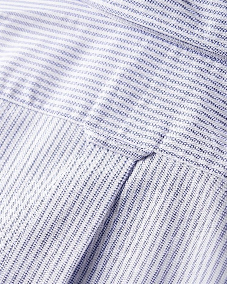 ピュアファイン＋シャツ半袖/レギュラー襟 詳細画像 ブルーストライプ 2