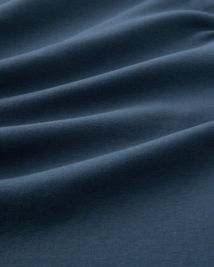 クルーネック／袖下ダブル・ドゥクラッセTシャツ(メンズ) 詳細画像 ライトネイビー 4