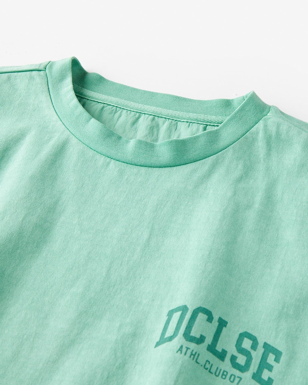 Sporty & Rich Fun Logo Crewneck パステルグリーン
