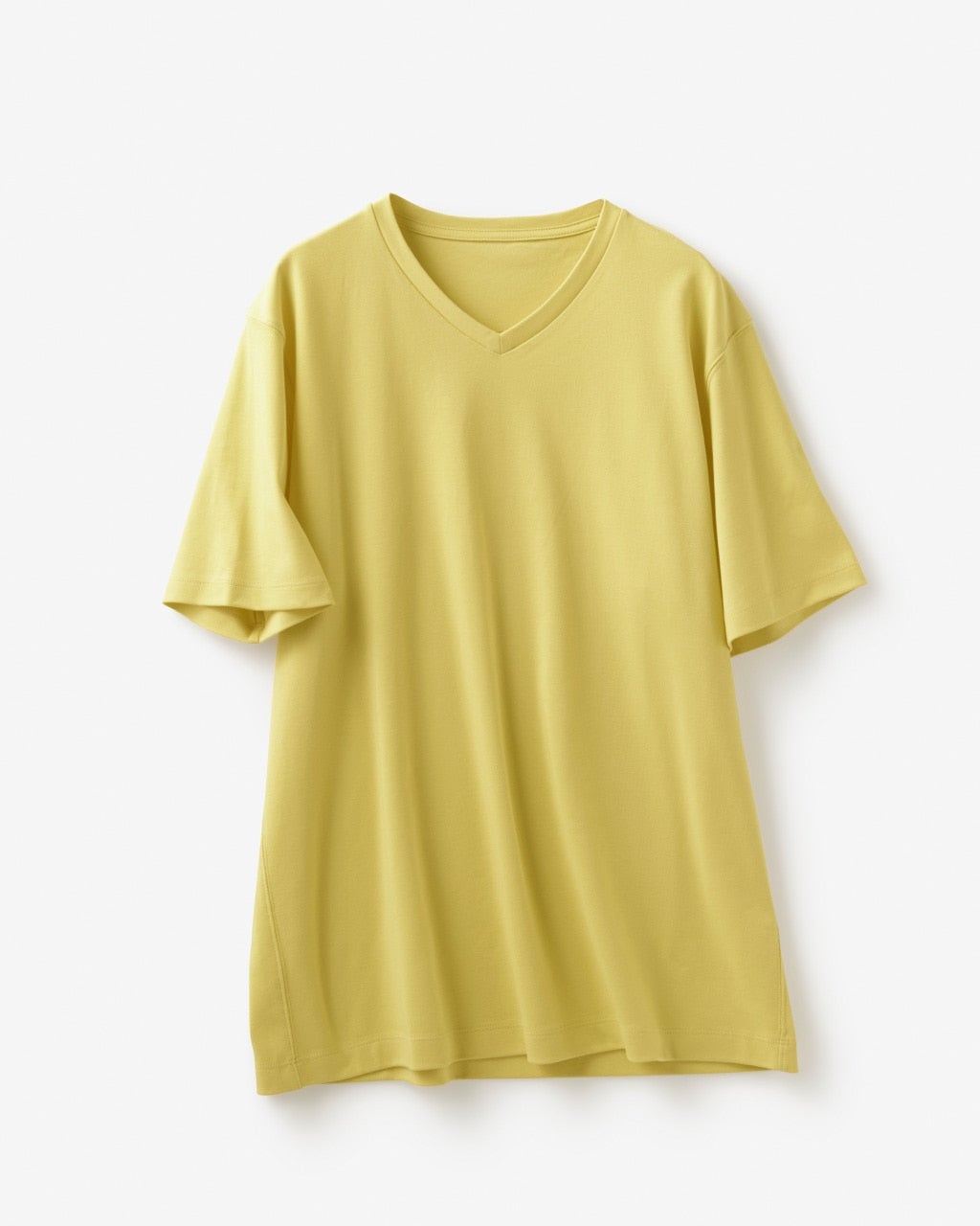 浅Vネック/半袖・ドゥクラッセTシャツ/40代50代からのメンズ