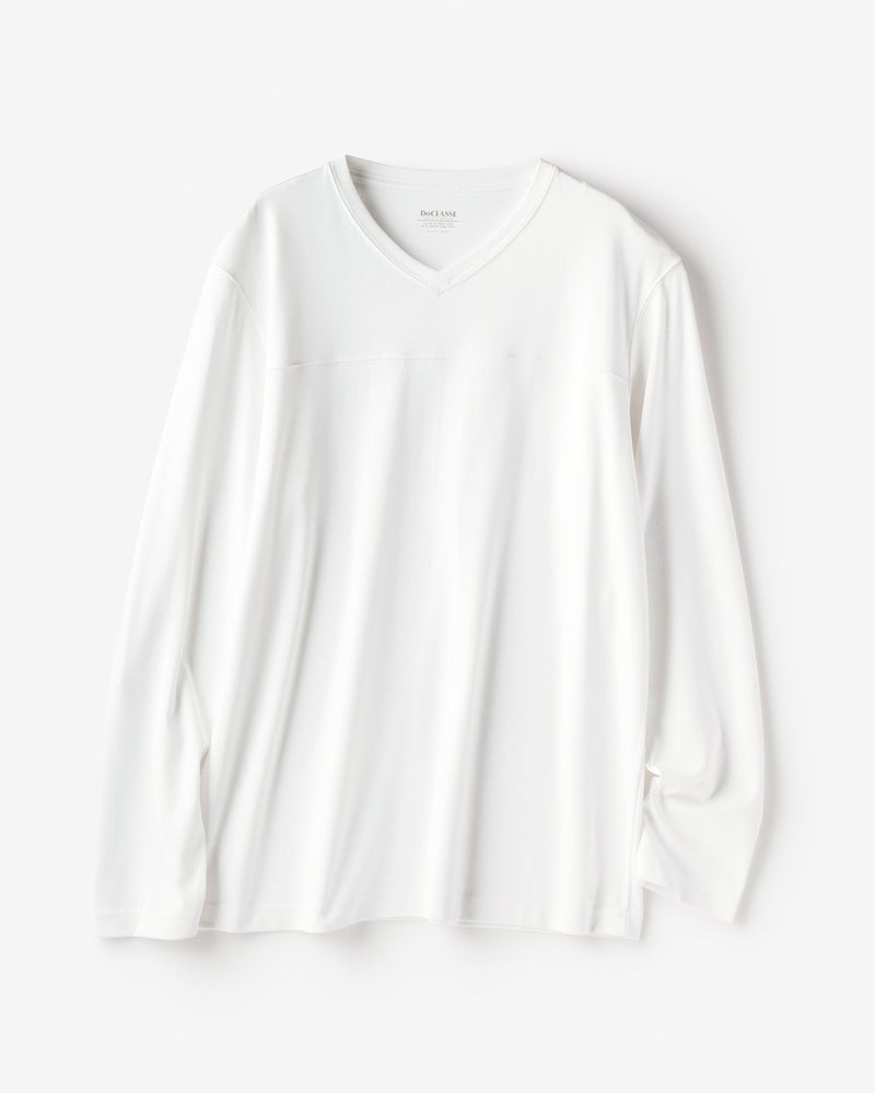 Ｖネック長袖Ｔシャツ紳士サイズS