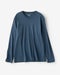 浅Vネック長袖・超長綿Tシャツ 詳細画像