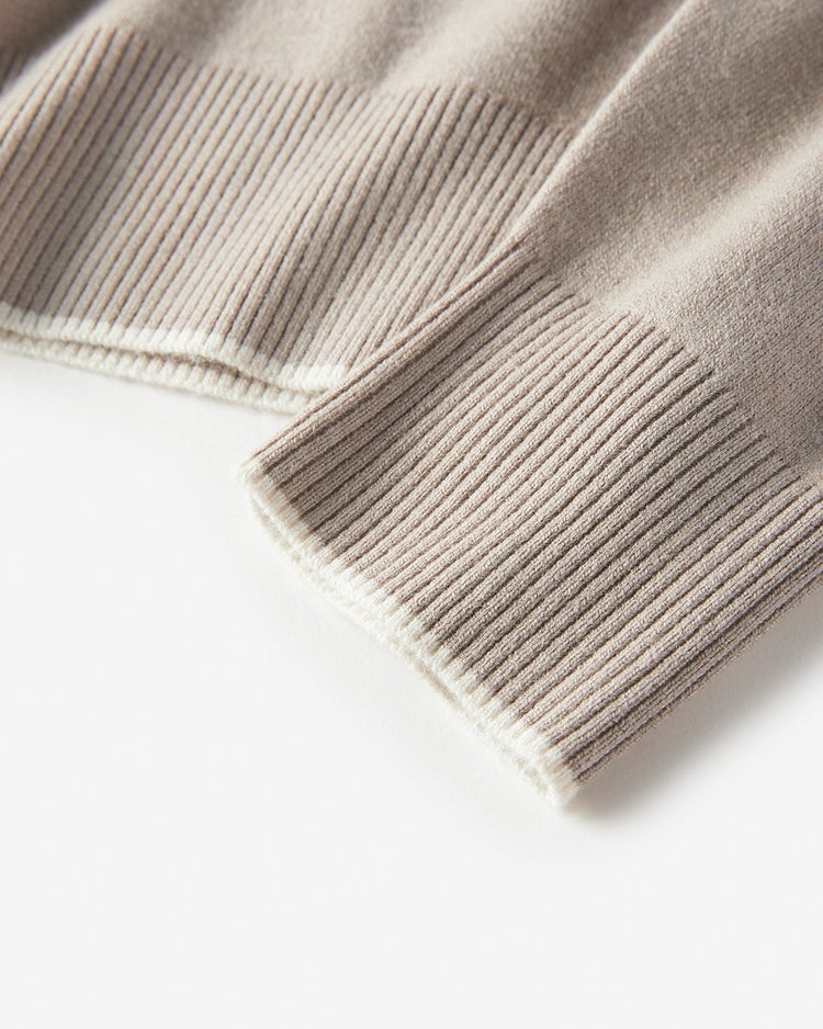 ソリストヒート・タートルニット 詳細画像 ソフトグレー 2