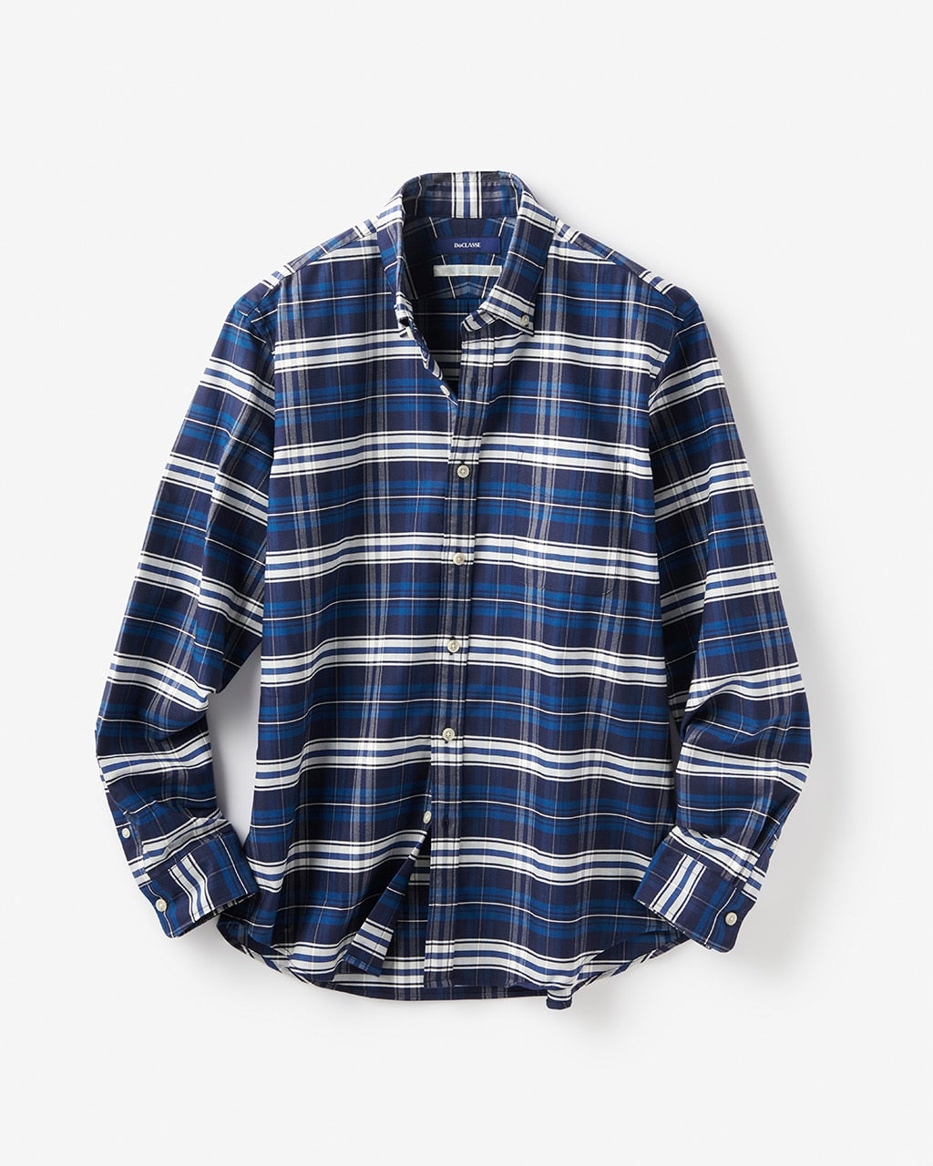 doclasse purefine メンズ　シャツ　xxl ピュアファインシャツ/ボタンダウン/40代50代からのメンズ