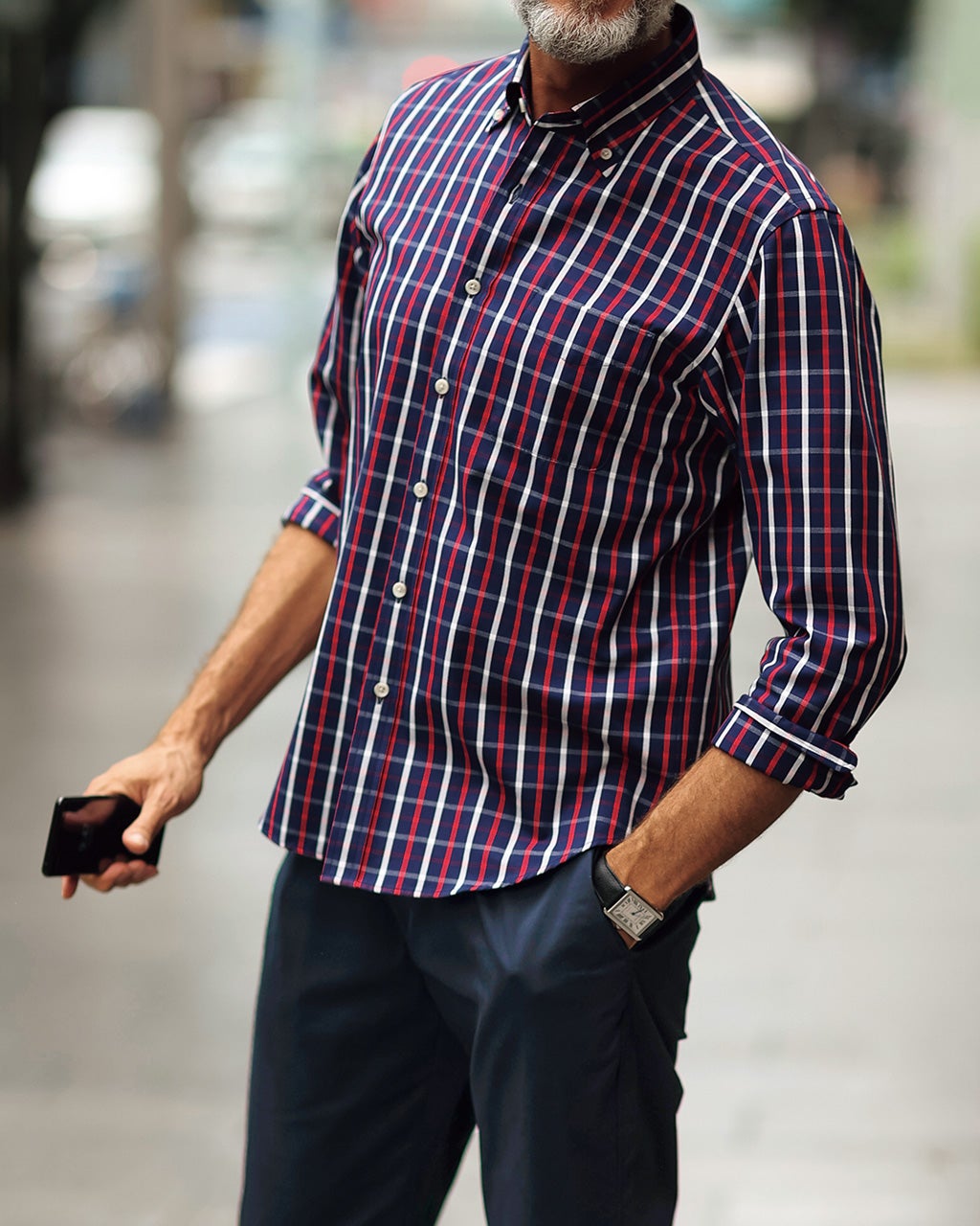 メンズ チェック シャツ/40代50代からのファッション通販 DoCLASSE