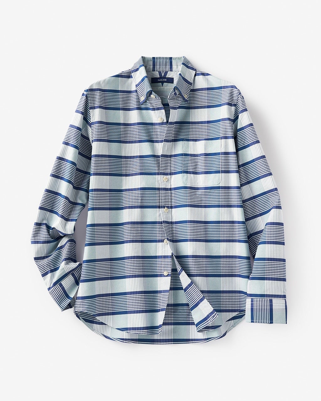 doclasse purefine メンズ　シャツ　xxl ピュアファインシャツ/ボタンダウン/40代50代からのメンズ