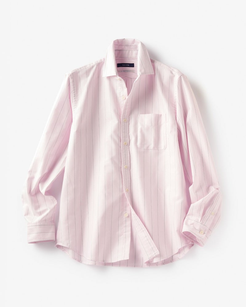 ピュアファインシャツ/レギュラー襟/トール 詳細画像 ピンク・パターン 1