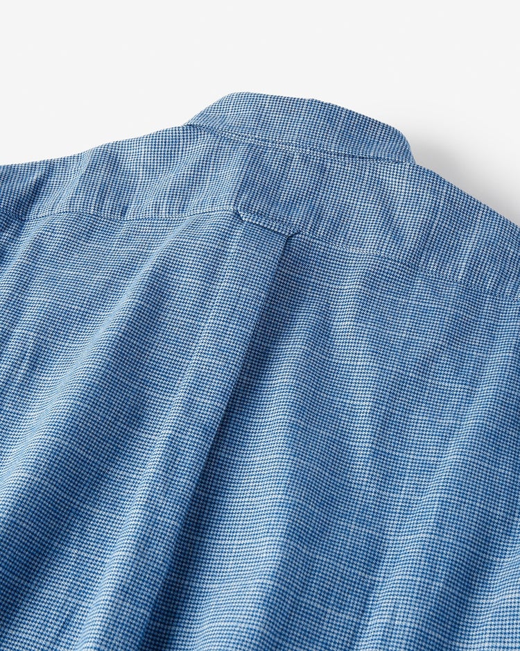ダブル起毛フランネルシャツ/ボタンダウン/トールサイズ 詳細画像 ブルー・パターン 3