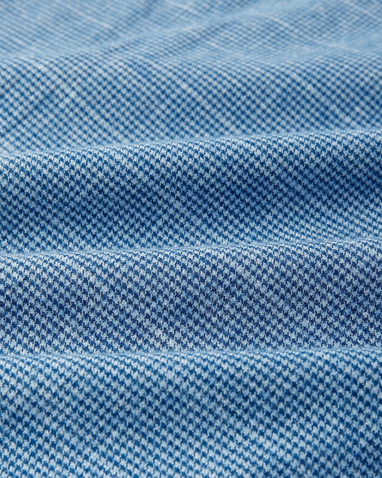 ダブル起毛フランネルシャツ/ボタンダウン/トールサイズ 詳細画像 ブルー・パターン 5