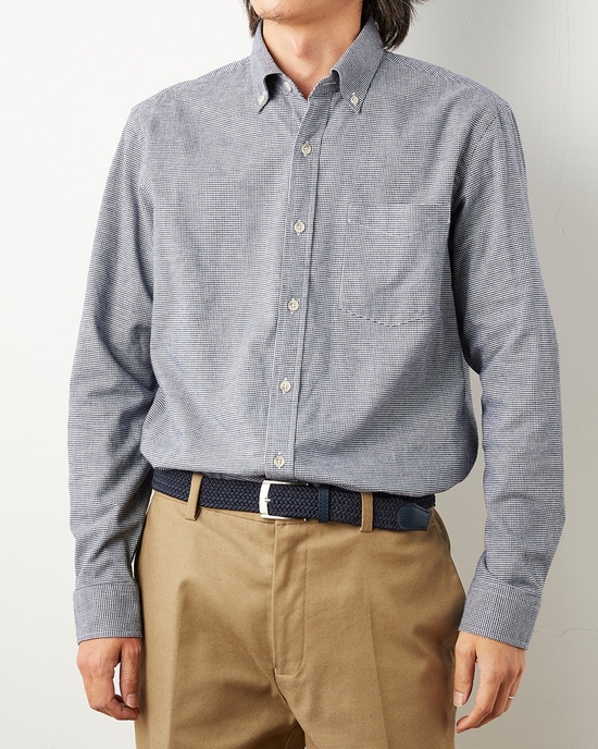 ダブル起毛フランネルシャツ/ボタンダウン/トールサイズ