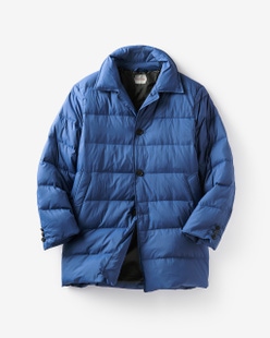 マジカルライトダウン・ステンカラーハーフコート