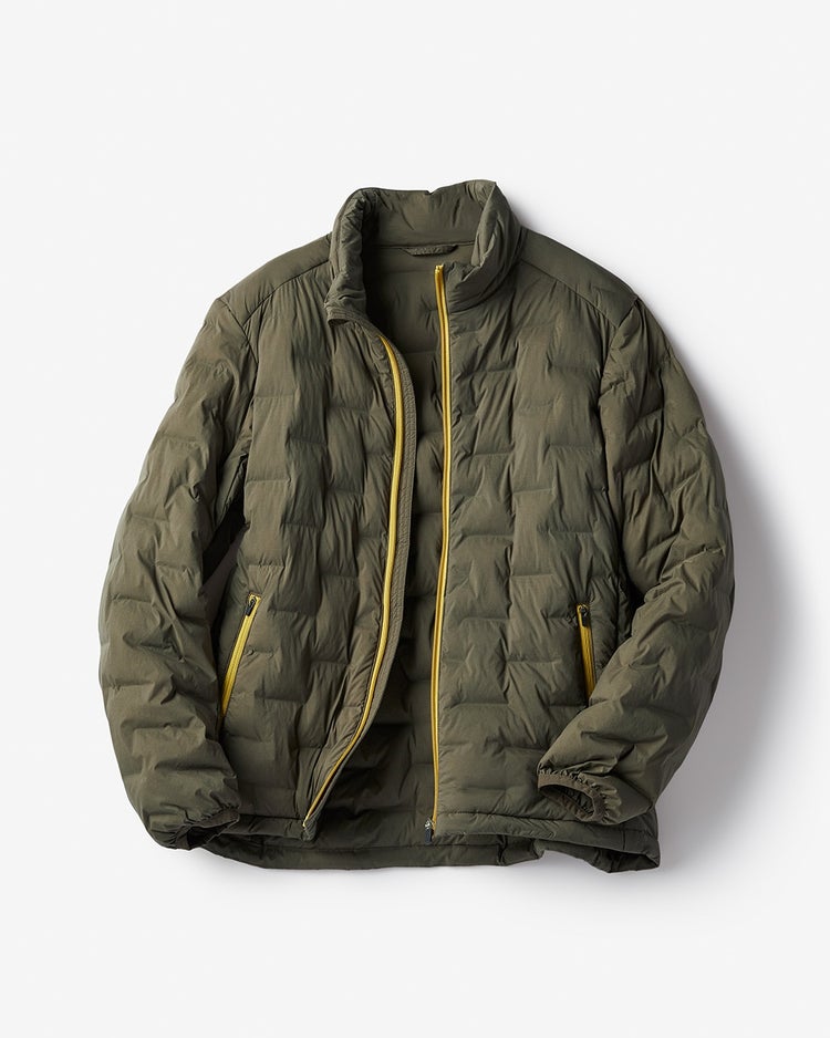 ステッチレス中綿ブルゾン 詳細画像 ダークオリーブ 6