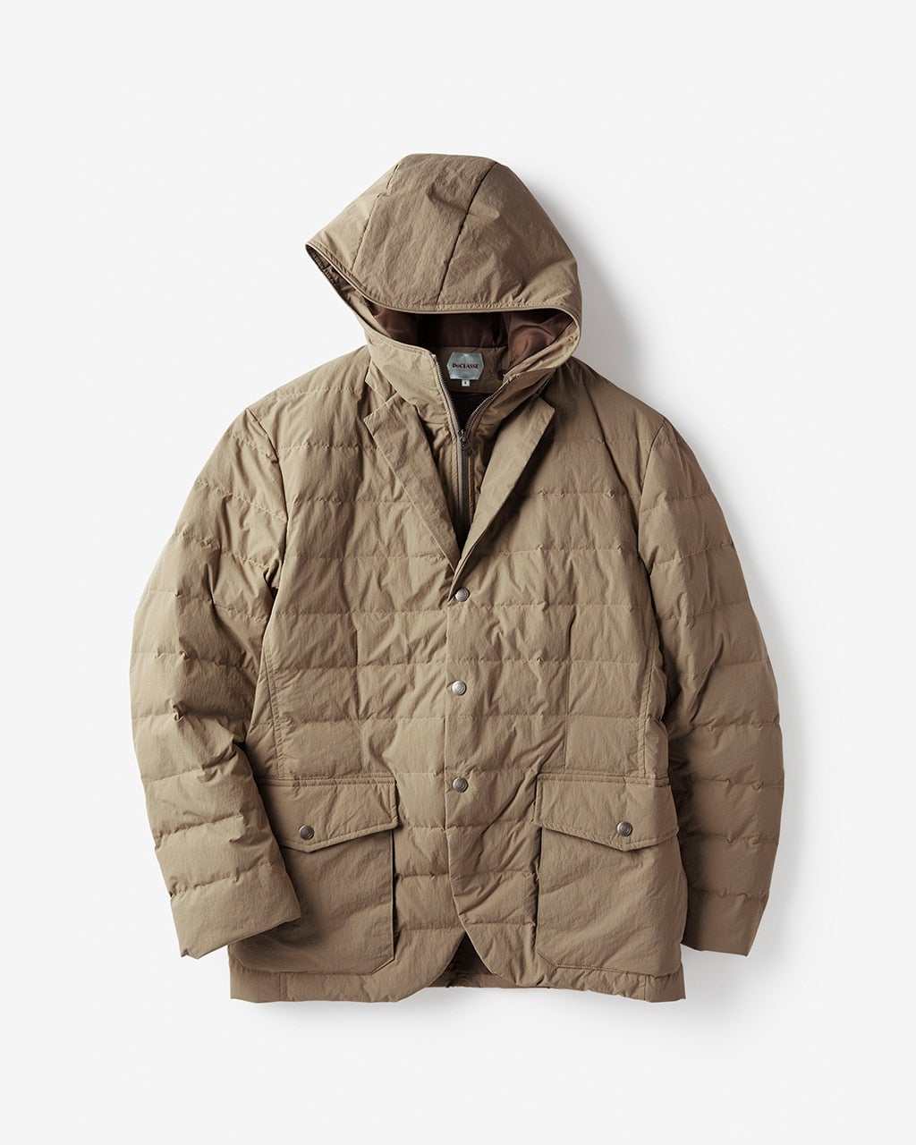 ワッシャーダウンジャケット／フードライナー/DoCLASSE