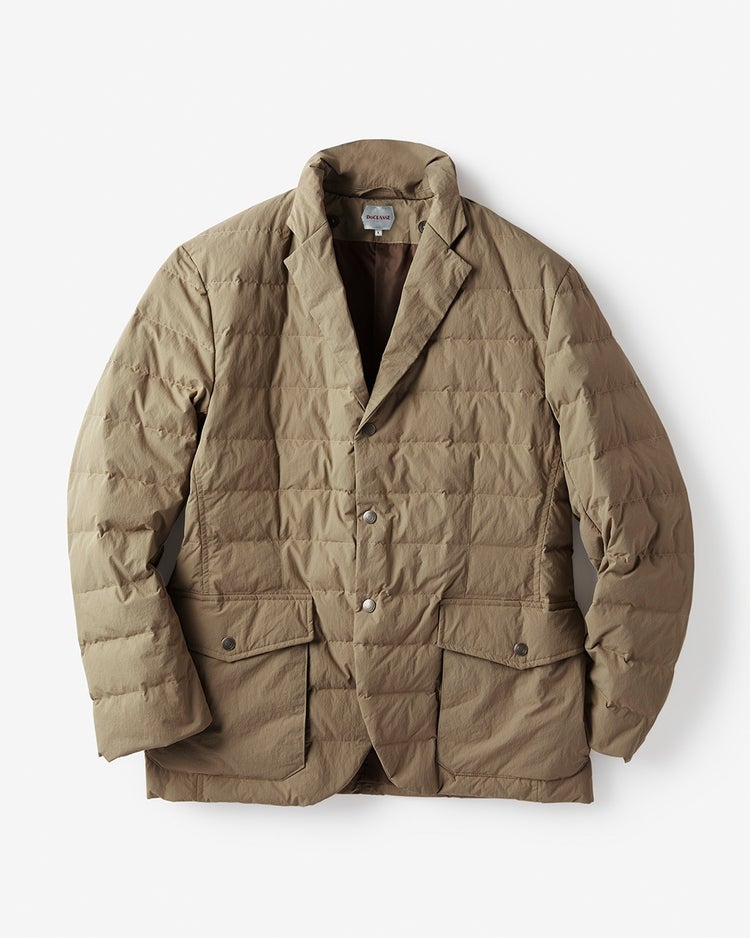 ワッシャーダウンジャケット／フードライナー 詳細画像 ベージュ 9