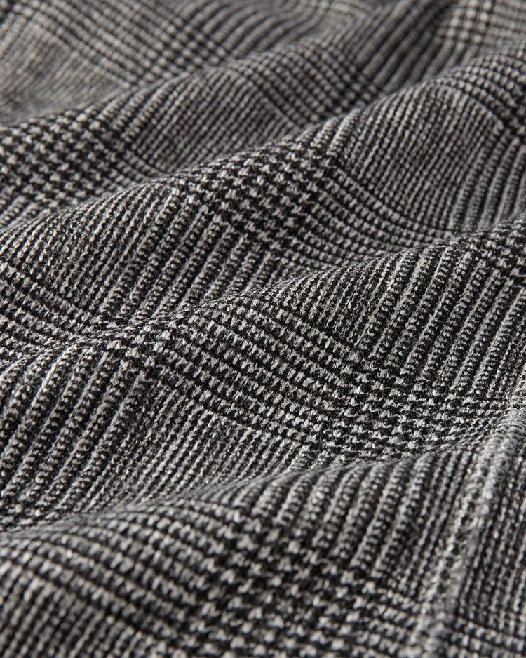 ニットフリースジャケット 詳細画像 グレンチェック 5