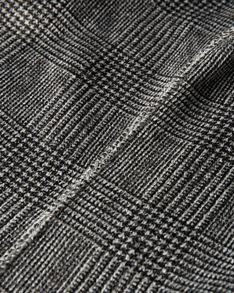 ニットフリースジャケット 詳細画像 グレンチェック 6