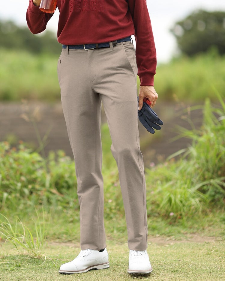 GOLF／2WAYストレッチジャージーパンツ 詳細画像 グレーベージュ 1