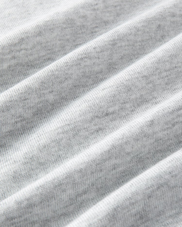 ロゴ防風裏地ニットクルーネック 詳細画像 グレー 9