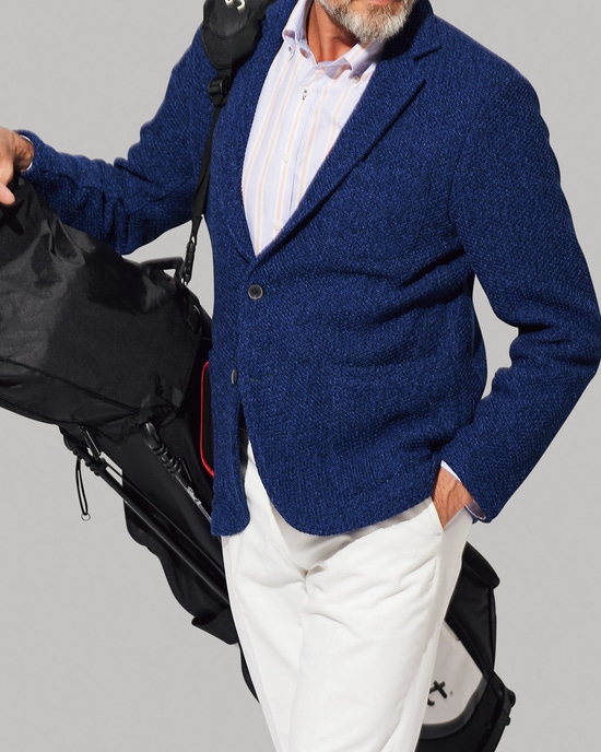 ハニカムニットジャケット・レギュラーサイズ