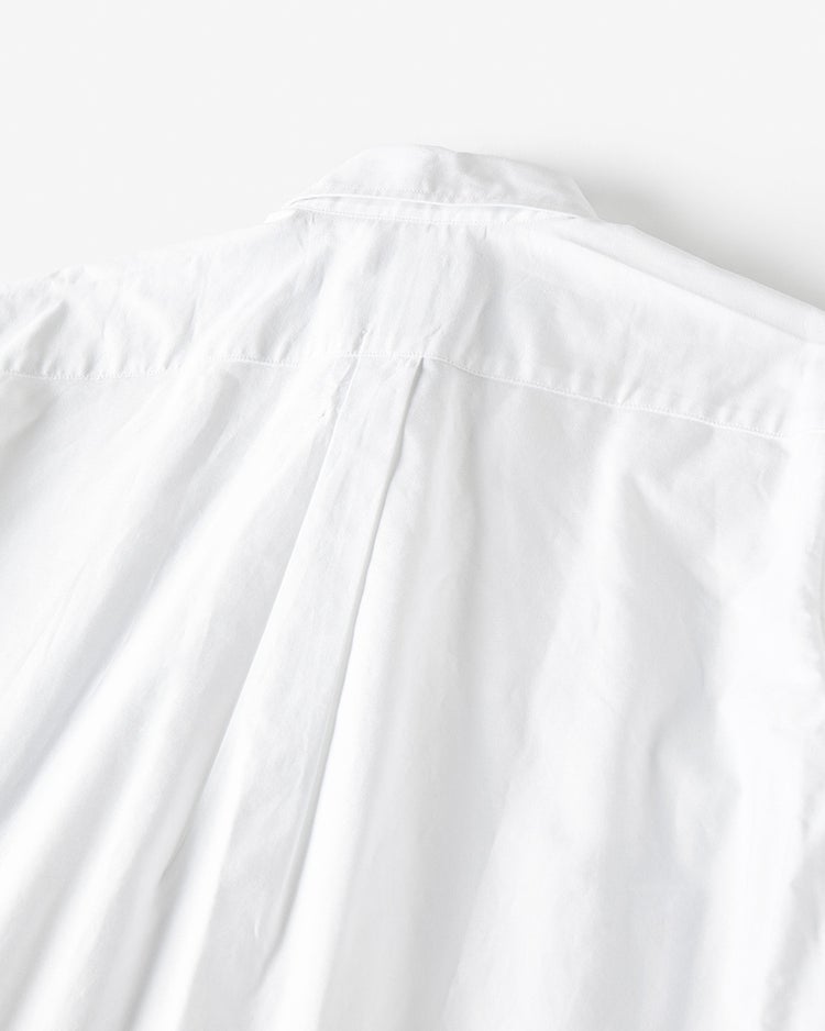 ナチュラルオックスシャツ長袖/ボタンダウン 詳細画像 オフホワイト 3