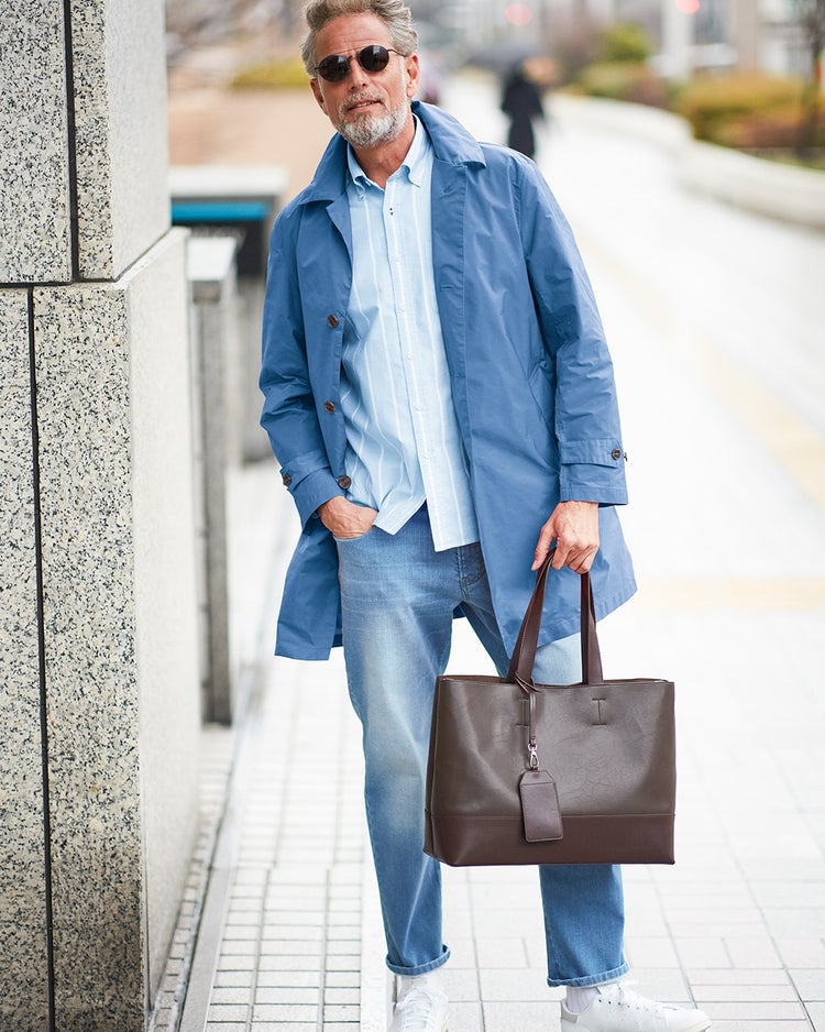 パッカブルトラベラーコート 詳細画像 ブルー 1