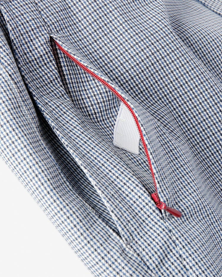 柄コットンツイルGOLFパンツ 詳細画像 ブルー千鳥 5