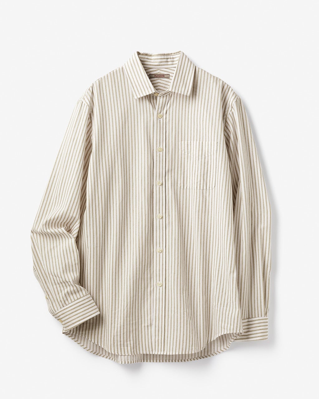 ブークレストライプシャツ/40代50代からのメンズファッション