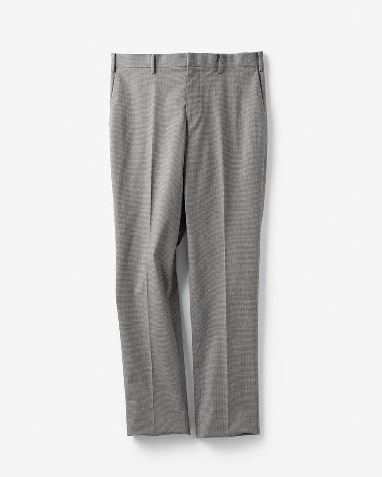 プラスクールパンツ+&alpha;／ノータック 詳細画像 ホワイトｘブラック 6