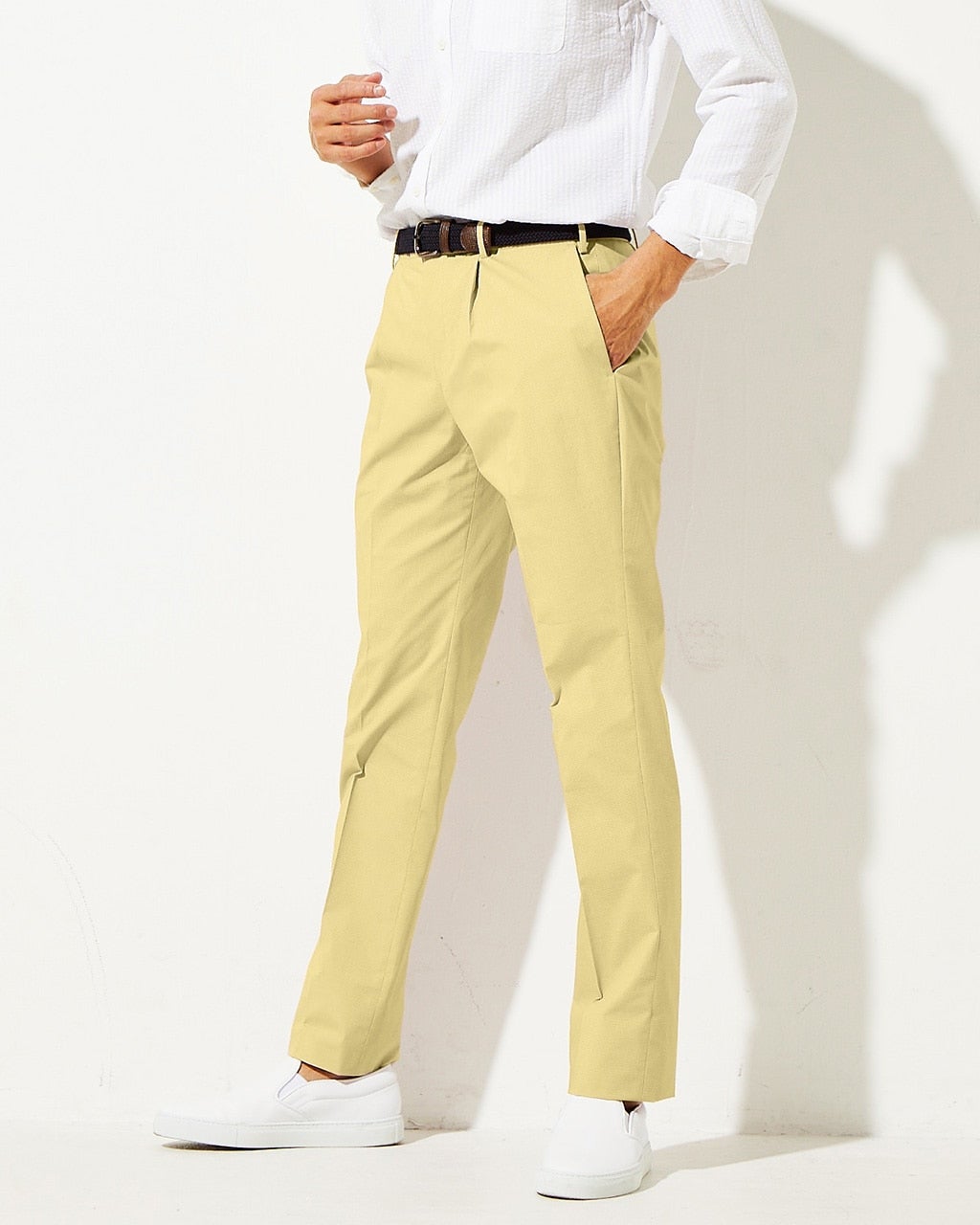 プラスクールパンツ+α／ノータック/40代50代からのメンズ